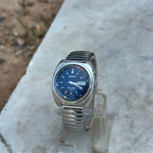 Seiko Bell-Matic 4006-6031 vintage automatic alarm wristwatch used