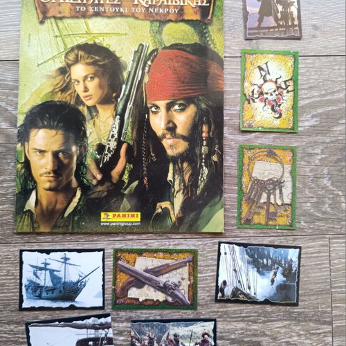 Panini Disney Pirates of the Caribbean Sticker Album like new