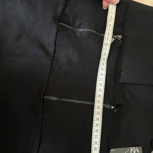 Black flared pants and skirt set, new condition