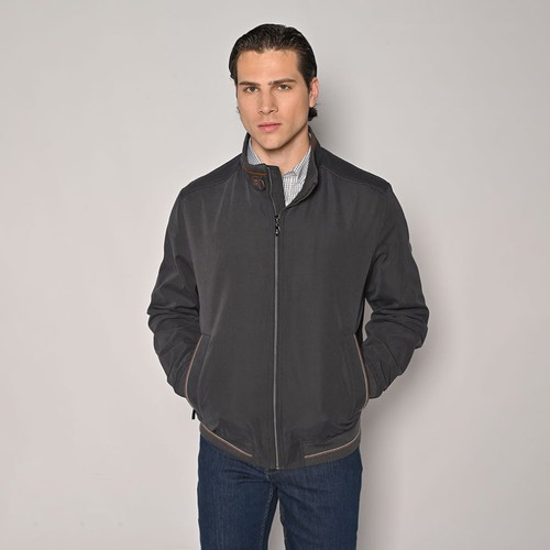 Sogo Men's Jacket Blue New With Elastic