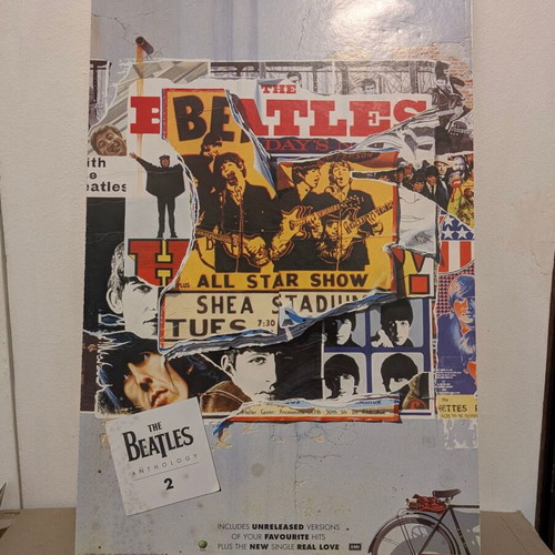 The Beatles Anthology 2 original UK promo display