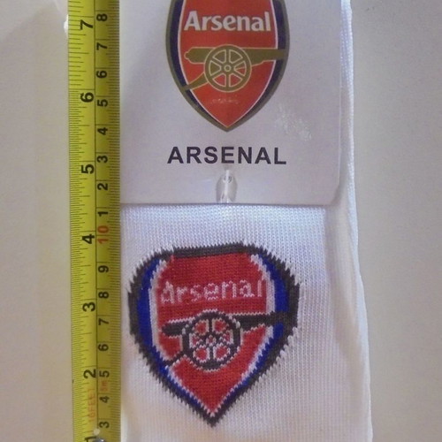 Arsenal F.C. old pair of sports socks one size new