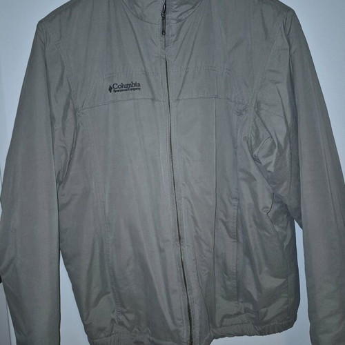 Columbia men's jacket size small like new, beige