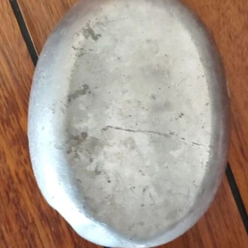German aluminum canteen used, World War II