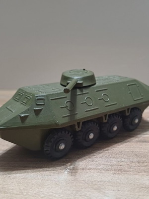 BTR-60 Soviet Vintage Toy Armored Personnel Carrier 1:43 Used