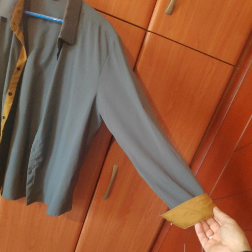 Shein men's shirt XL gray and brown like new