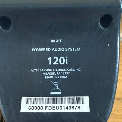 Altec Lansing speakers