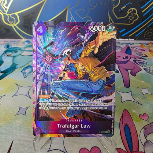 Trafalgar Law P-093 V.1 Promo One Piece card new