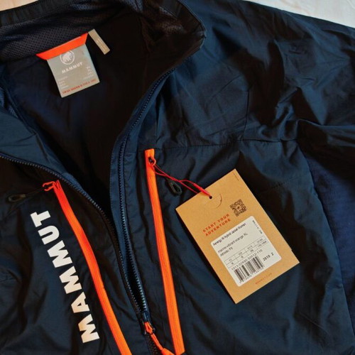 Mammut Aenergy Insulated Hybrid Jacket women XL new, blue and orange