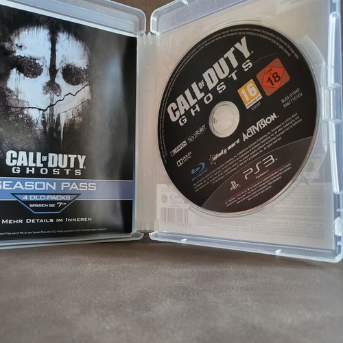 Call of Duty Ghosts PlayStation 3 game used