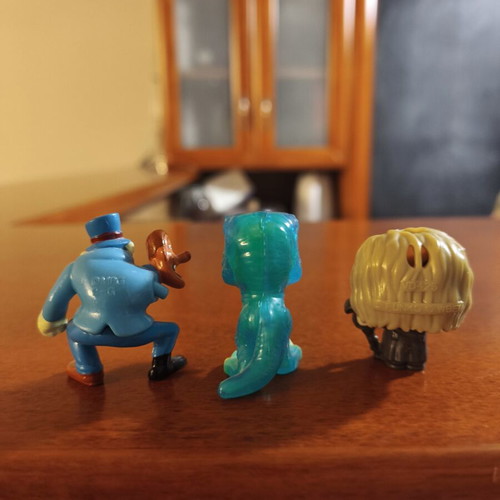 Kinder figures like new, Madeye Moody, Dr Jekyll and Mr Hyde, Jurassic World