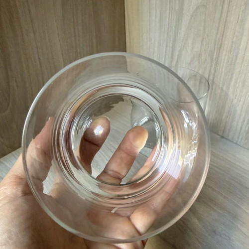 Whiskey glasses, set of 2, classic lowball with heavy base
