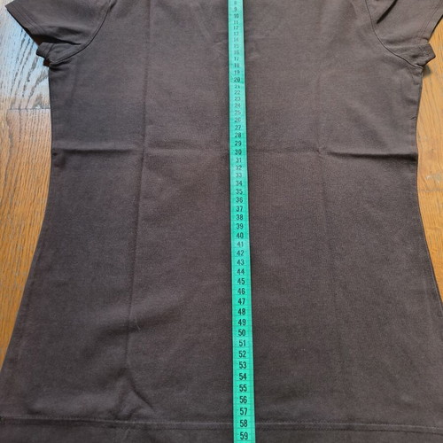 Zara brown short-sleeve top used, size L