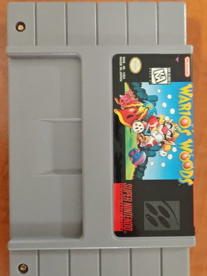 Super Nintendo Wario’s Woods used, European PAL edition