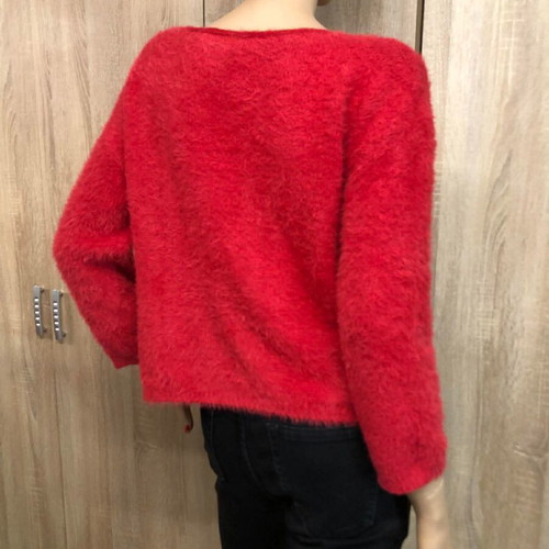 *PRODOTTO* sweater like new, size M/L, red