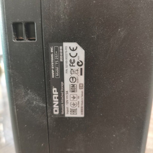 Qnap TS-251+ NAS with 8GB RAM and 8 camera licenses