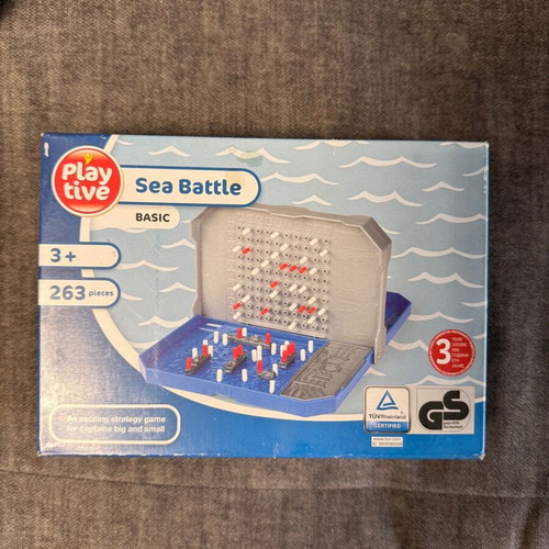 Sea Battle Playtive board game sealed