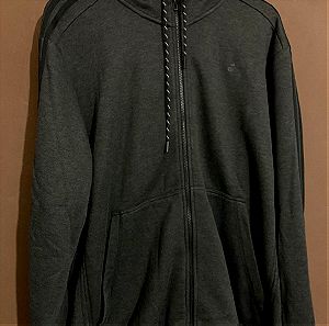 2xlarge Adidas Climalite zip hoodie ζακέτα με κουκούλα