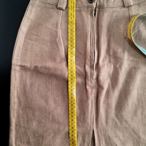 Mini skirt beige like new, size XS