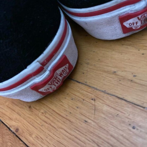 Vans sneakers unisex size 38 suede like new black and white