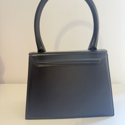 Jacquemus black structured handbag