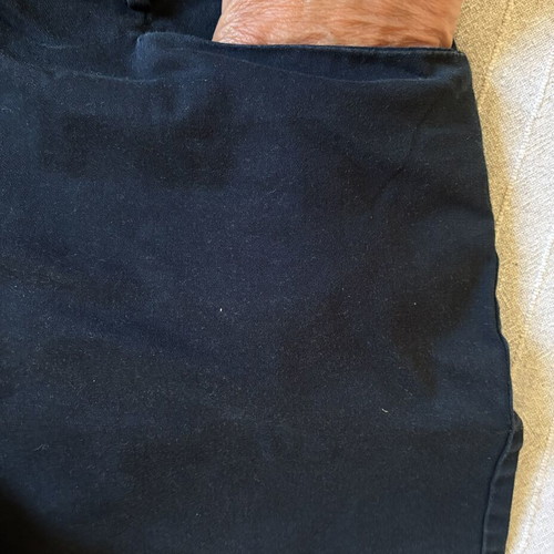 Mango dark blue stretch chino shorts size 38 M like new