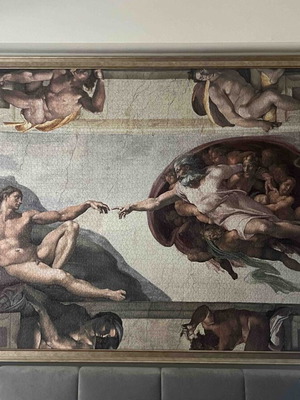 Puzzle 110x160 cm, 5,000 pieces like new