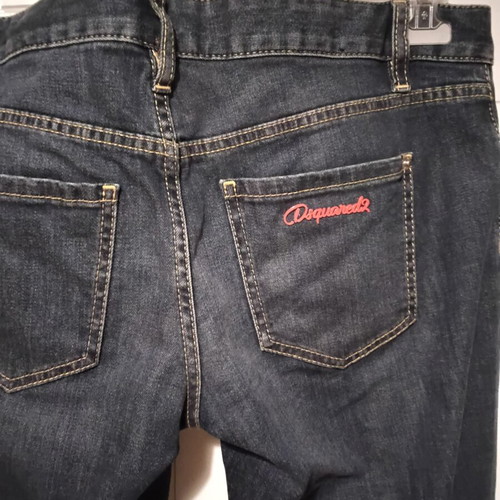 Dsquared2 jeans pants, size 46, blue, almost unworn