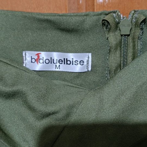 Dress A line green new, size M, beautiful
