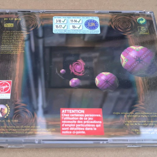 Ascendancy Virgin PC CD-ROM like new, Big Box