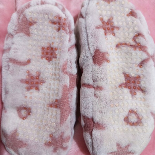 Jarseen women's fuzzy slippers size 36 pink new
