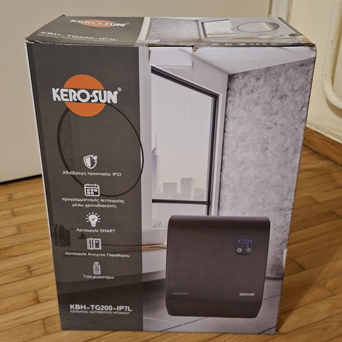 Kerosun KBH-TG200-IP7L ceramic bathroom heater new