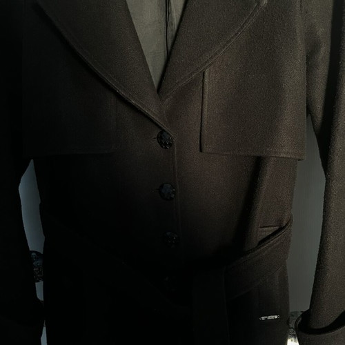 Enzzo black women's coat like new, size XL