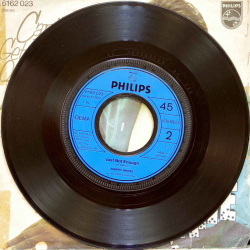 Barry White Can't Get Enough Of Your Love Baby 7'' vinyl used, R&B Soul