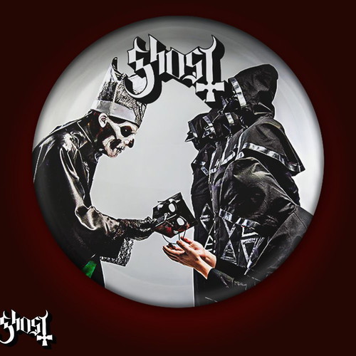 Ghost pin set new, 5 pieces
