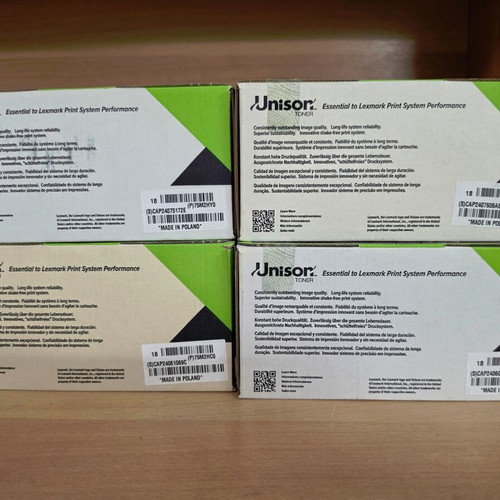 Lexmark High Yield Toner Set for CS531 CX532 (Black, Cyan, Magenta, Yellow)