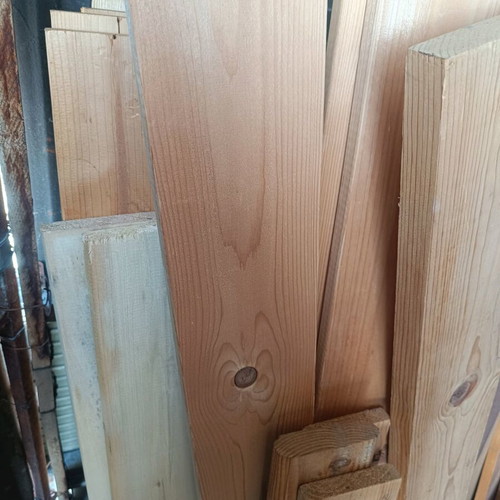 Wooden boards used, pack of 100, pine and fir