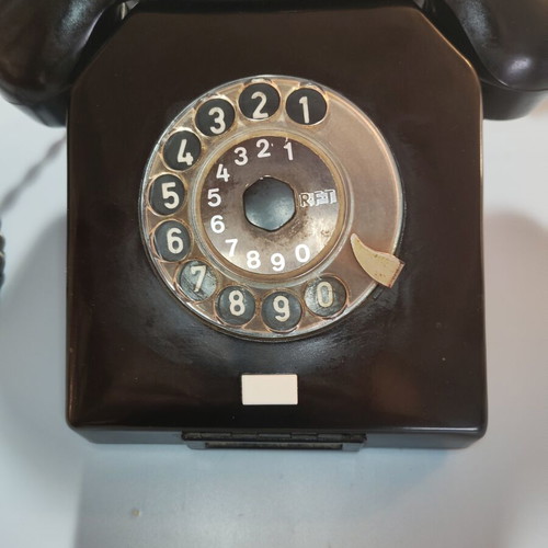 Vintage RFT W63 Rotary Telephone from East Germany 1966 used