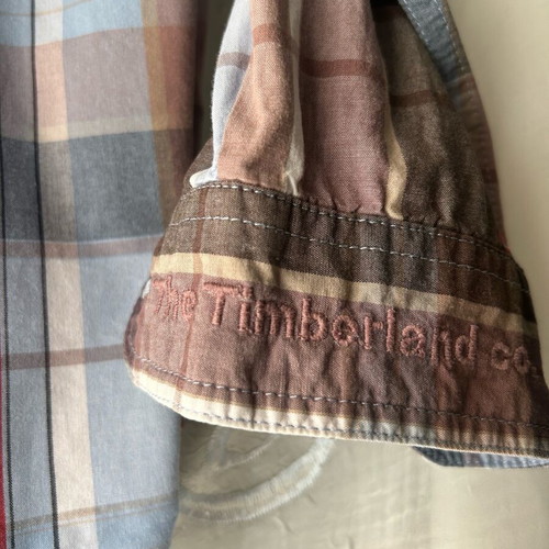 Timberland shirt 116cm like new, brown multicolor