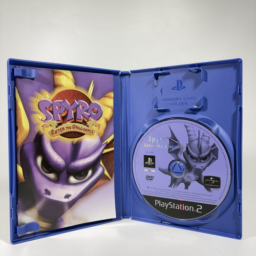 Spyro Enter the Dragonfly PlayStation 2 game used, complete with manual