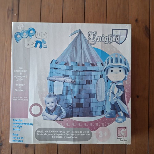 Play Tent new, indoor and outdoor use, for kids 3+