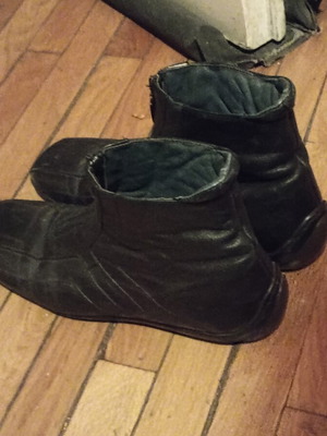 Ranking Cycle Shoes like new, men's leather motorcycle boots size 43 black