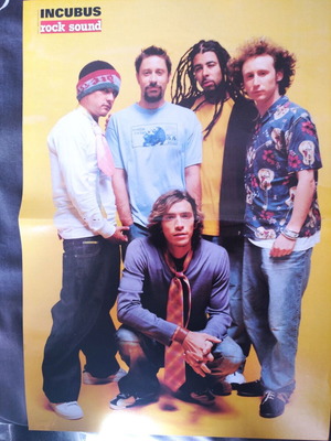 Αφίσες Incubus σαν καινούργιες, πακέτο Brandon Boyd