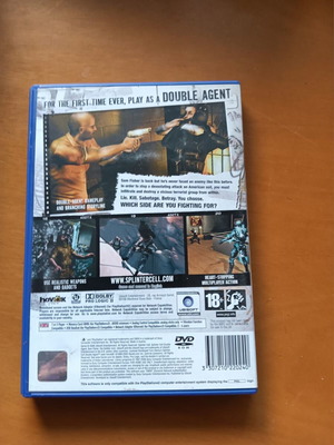 Tom Clancy's Splinter Cell Double Agent PS2 παιχνίδι μεταχειρισμένο, σε καλή κατάσταση