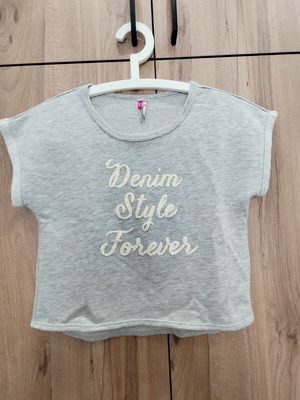 Orchestra t-shirt με glitter σαν καινούργιο, γκρι, μέγεθος 14 ετών
