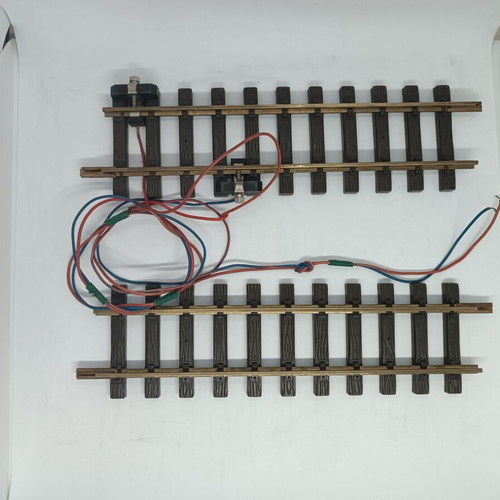LGB 5016 bolt on terminal connectors and rails used, G-scale