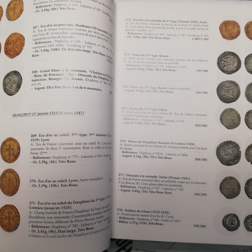 Coin auction catalogs like new, set of 2