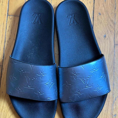 Louis Vuitton Waterfront Mule sandals like new, black