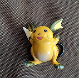 Japan Nintendo 任天堂 Tomy Pokemon Raichu 1.77" Mini PVC Toy Figure