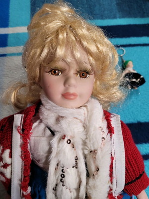 Vintage dolls used, set of 2